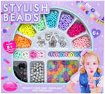 Korálky navlékací s přívěsky kreativní set výroba dětské fashion bižuterie
