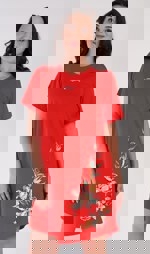 Dámská noční košile s krátkým rukávem Alena | Pyžama a Župany