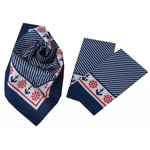 Šátek Etex Marine B02 1 ks - modrý-bílý