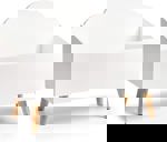 Dětský úložný truhlík, MDF/borovice, bílá 13503