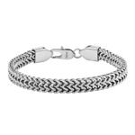 Pánský náramek Thomas z chirurgické oceli 8 mm