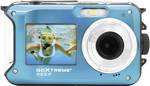 GoXtreme Reef Blue digitální fotoaparát 24 Megapixel modrá Full HD videozáznam, vodotěsný do 3 m, voděodolný, odolný proti nárazu, s vestavěným bleskem