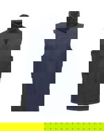 Pracovní vesta pánská, SC: S, Tmavomodrá, Softshellová tkanina, Odpuzující vodu 0