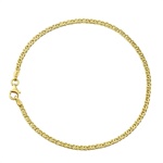 Zlatý pánský náramek Snail 2,5 mm - Y