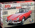 Italeri 3653 Alfa Romeo Giulietta Spider 1300 model auta, stavebnice 1:24