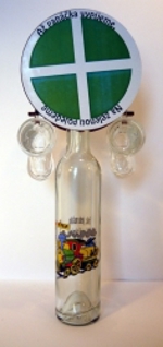 Dárková sada ŽELEZNIČÁŘSKÁ VÝPRAVKA Platin 200ml + 2x botička 30