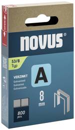 Novus Tools 042-0777 svorky z jemného drátu Typ 53 800 ks Rozměry (d x š) 8 mm x 11.3 mm
