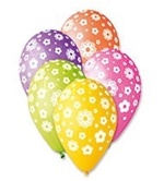 Nafukovací balónky Květiny 5ks
