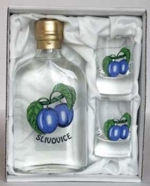 Dárková sada láhev PLACKA 200ml + 2x favorit 35ml  - plněno 42%