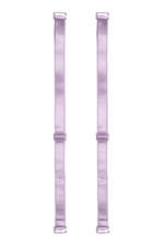 12 mm - textilní ramínka k podprsence fialová