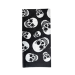 Šátek Etex Lebky Mex B01 1 ks - černý-bílý