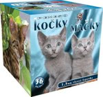 Pexeso Box kočky Lux nastříhané karty