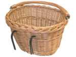 koš BASIL Denver přední proutěný s háky