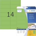 Herma 5061 univerzální etikety 105 x 42.3 mm papír zelená 280 ks trvalé inkoustová tiskárna, laserová tiskárna, barevná laserová tiskárna, kopírka, barevná