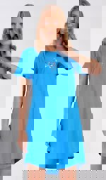 Dámské domácí šaty s krátkým rukávem Pampeliška | Pyžama a Župany