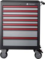 TOOLCRAFT 887089 dílenský vozík Barva: šedá, antracitová, červená