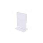 Plexi I stojánek A6, na výšku, 105 x 148 mm