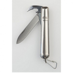 Vreckový zatvárací nôž Mikov 121-OK-2F - strieborný