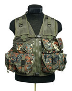 Vesta taktická 9 kapes FLECKTARN