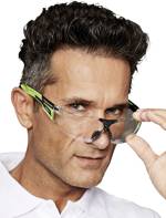 Ekastu 277 389 ochranné brýle vč. ochrany před UV zářením, vč. ochrany proti zamlžení zelená, černá EN 170, EN 166-1 DIN 170, DIN 166-1