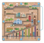 2Kids Toys Magnetická hrací deska City