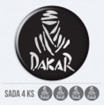 Samolepka střed dakar na auto a motorku, tuning nálepka (8486)