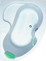 Ravak ROSA I vana 140 x 105 pravá bílá CV01000000