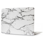 Kvalitné polykarbonátové pouzdro / kryt na MacBook Pro 13" 2016/17 - White rock