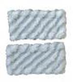 Mikrovlákenné utěrky pro čistič oken BOSCH GlassVAC, malé