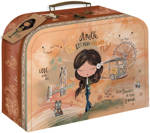 Kufřík dětský lepenkový Anekke na školní potřeby
