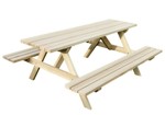 Lavička se stolem smrk (pivní set) 200 cm