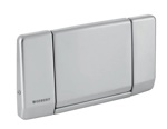 GEBERIT Geberit Highline ovládací tlačítko pro splachování Start/Stop, kartáčovaná ocel 115.151.00.1
