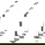 Solight LED stmívatelná lampička s bezdrátovým nabíjením, 10W, změna chromatičnosti, šedá - WO55-G