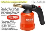 Plynový hořák Extol Premium na plynové kartuše propichovací
