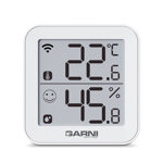 Chytrý vnitřní teploměr s vlhkoměrem GARNI 158THT