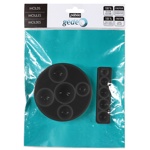 Profesionálna silikónová forma  Pebeo  polgule 2 ks (forma na odlievanie)