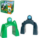 BRIO Smart Tech akční interaktivní tunely set 2ks doplněk k vláčkodráze