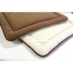 Vrchní matrace Merino topper hnědá 220x200