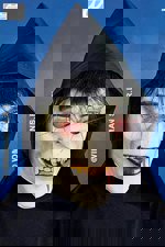 Maska blikací oči upír