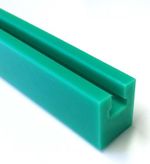 Vodítko řetězu, GL1X, 08B, PE, Zelená, šířka: 24mm, výška: 30mm, délka: 2m