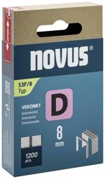 Novus Tools 042-0789 svorky z plochého drátu Typ 53F 1200 ks Rozměry (d x š) 8 mm x 11.3 mm