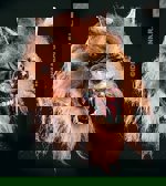 Maska vlkodlak s vlasy