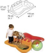 Paradiso motýl pískoviště 27x79x116cm