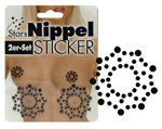 Samolepky na dradavky Nippel Sticker Stars