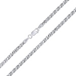 Pánský stříbrný řetízek DIESEL - 3,3 mm