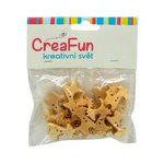 Kreativní tvoření Žirafa, 25ks 23x25mm