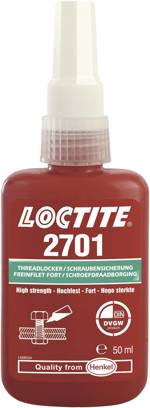 LOCTITE® 2701 135281 zajištění šroubů Pevnost: vyšší 50 ml