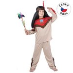 Kostým na karneval Indián 120-130 cm / kostym