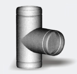 Odbočka T 90st. 125/125mm