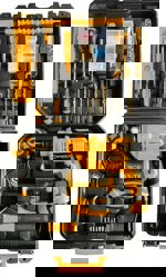 EID448-KIT - El. vrtačka v kufru  plus  set  ruční nářadí